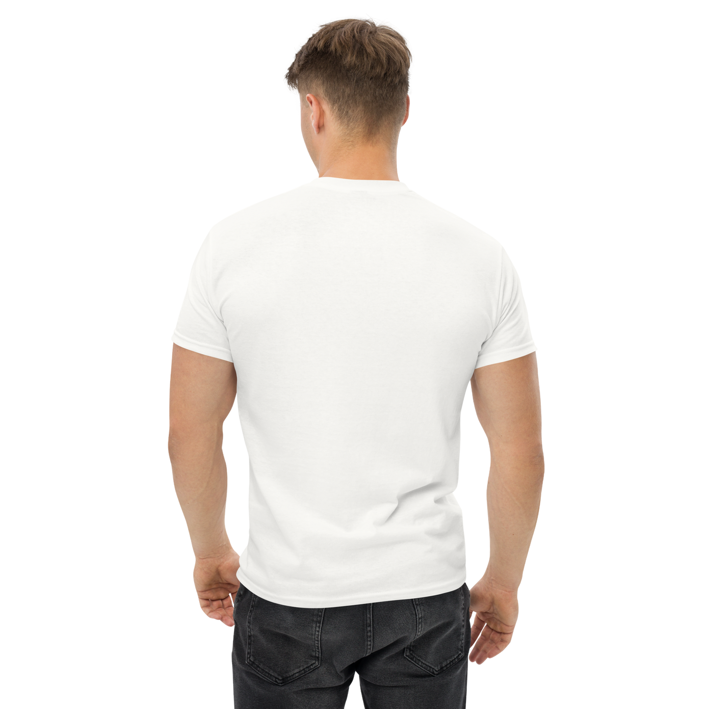 Unisex classic tee weekend mode on ricamato