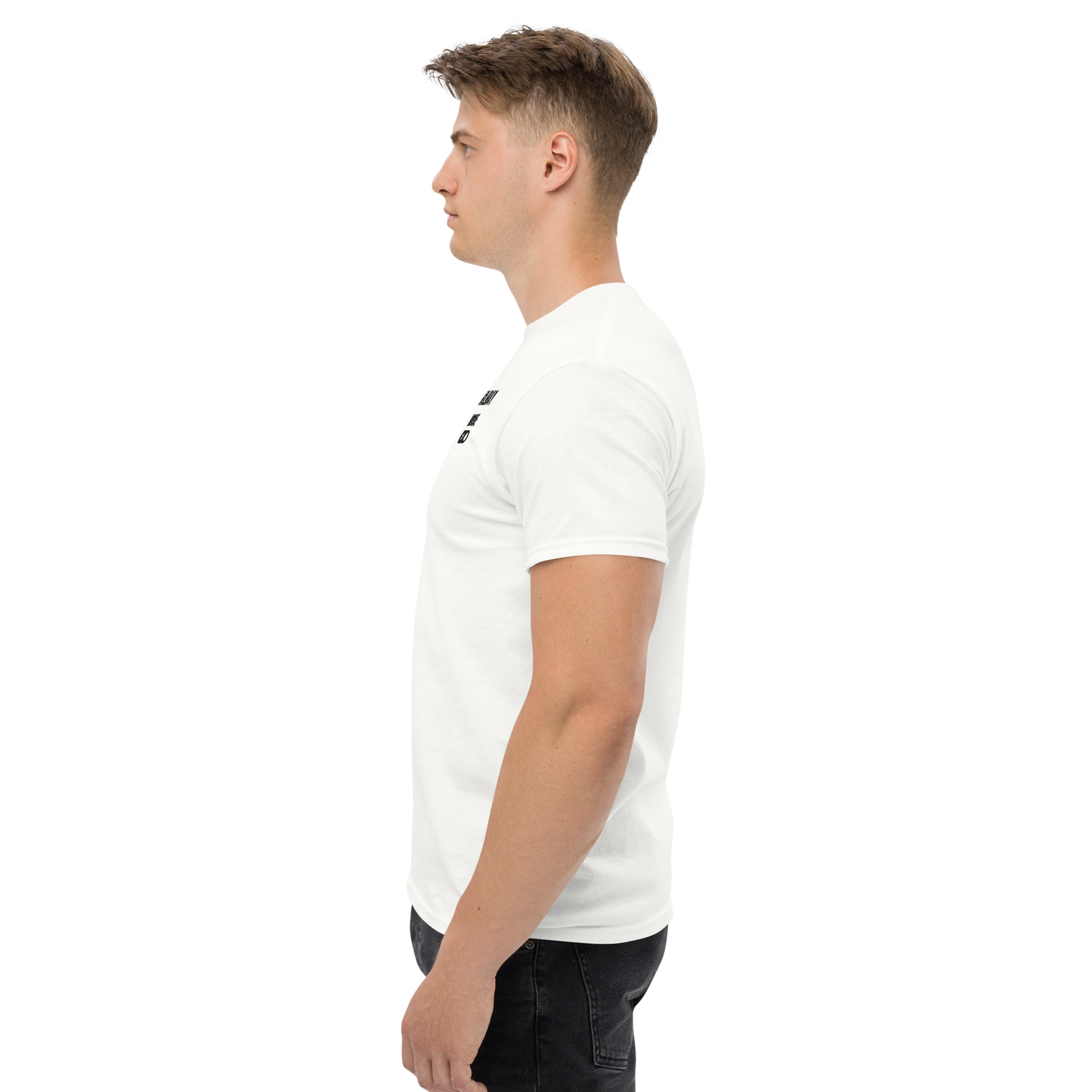 Unisex classic tee holiday mode on ricamato