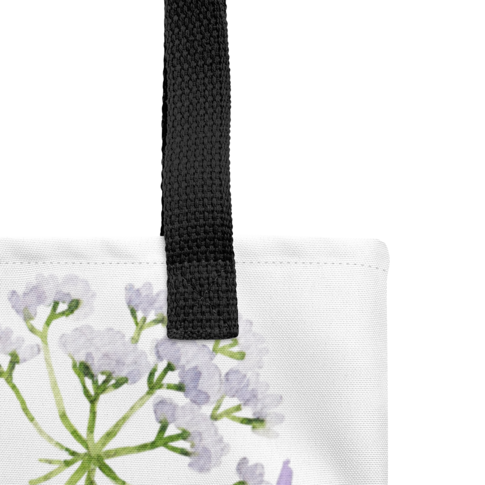 Tote bag flower style
