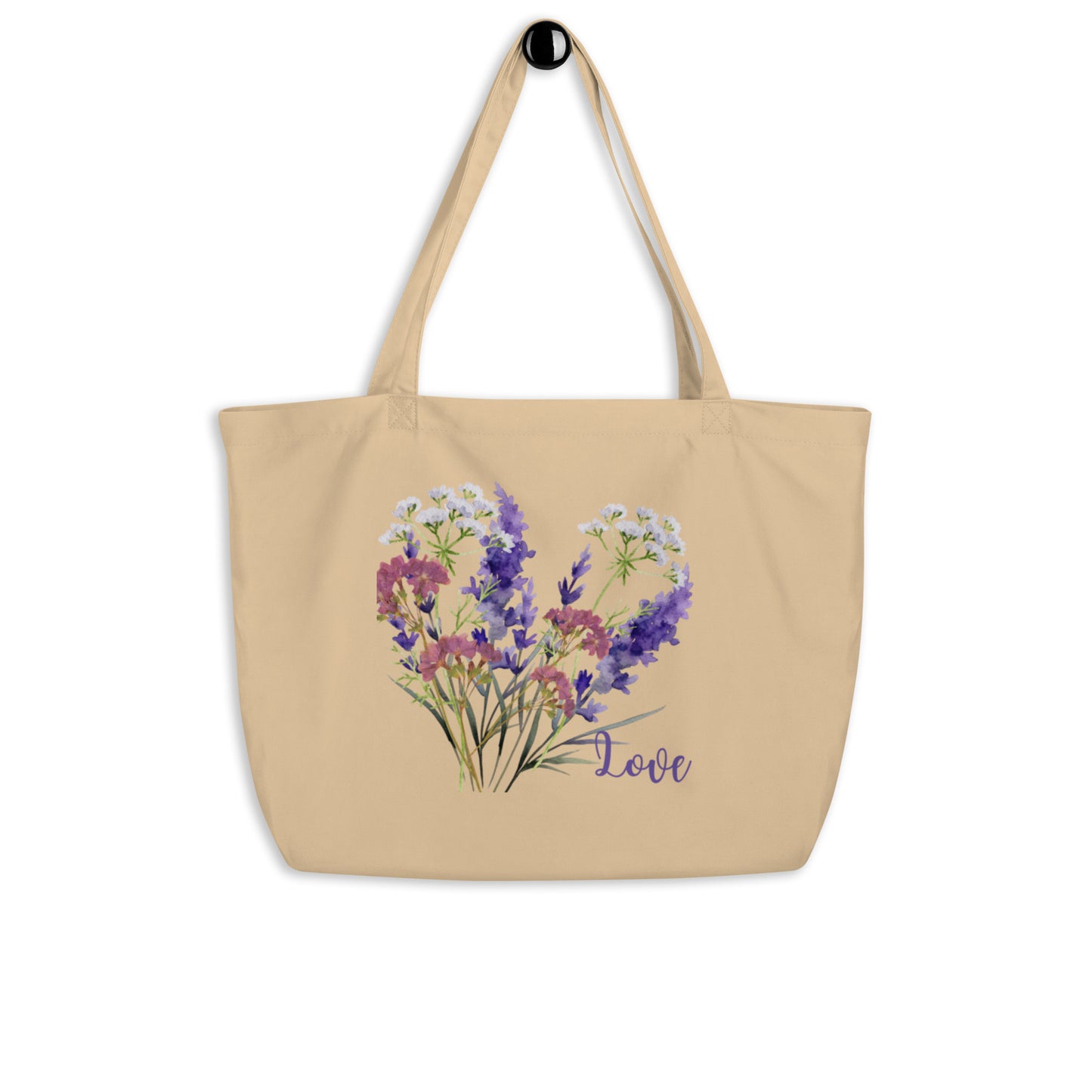 Dreamboutiqueit tote bag floreale in cotone organico