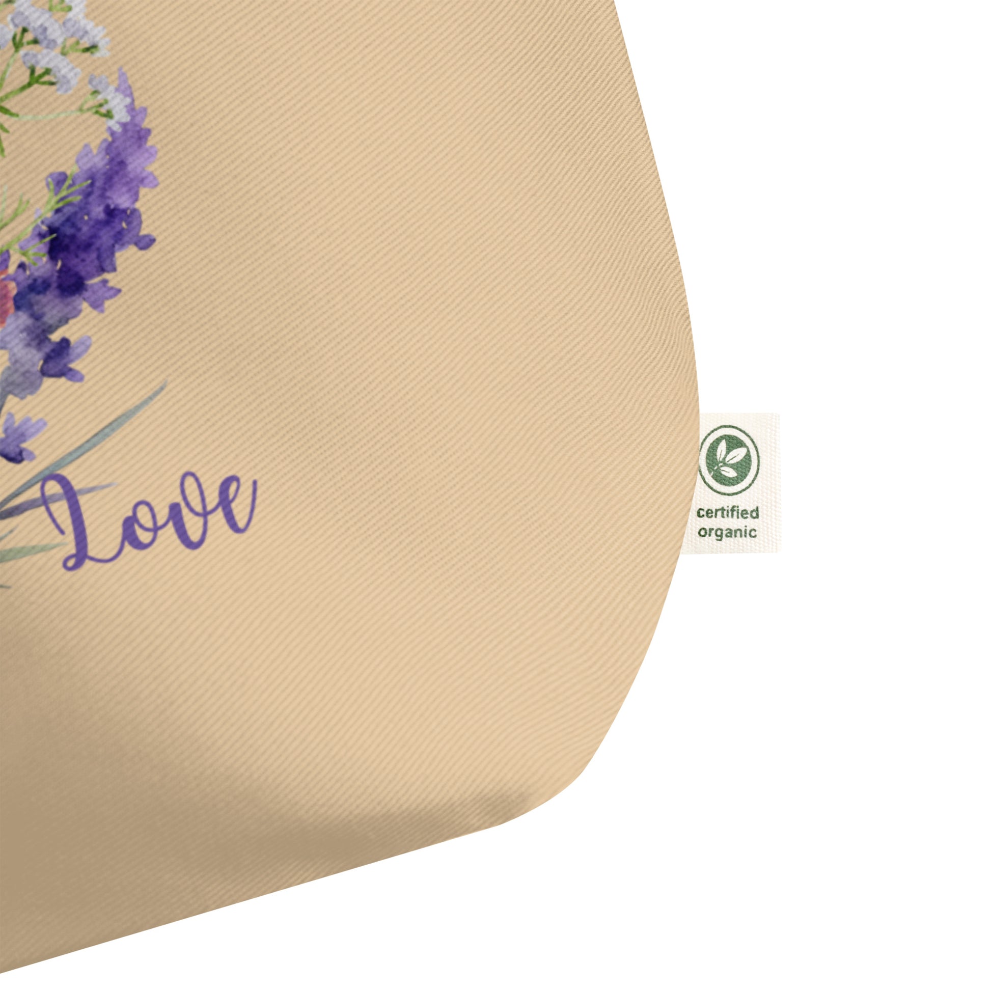 Dreamboutiqueit tote bag floreale in cotone organico