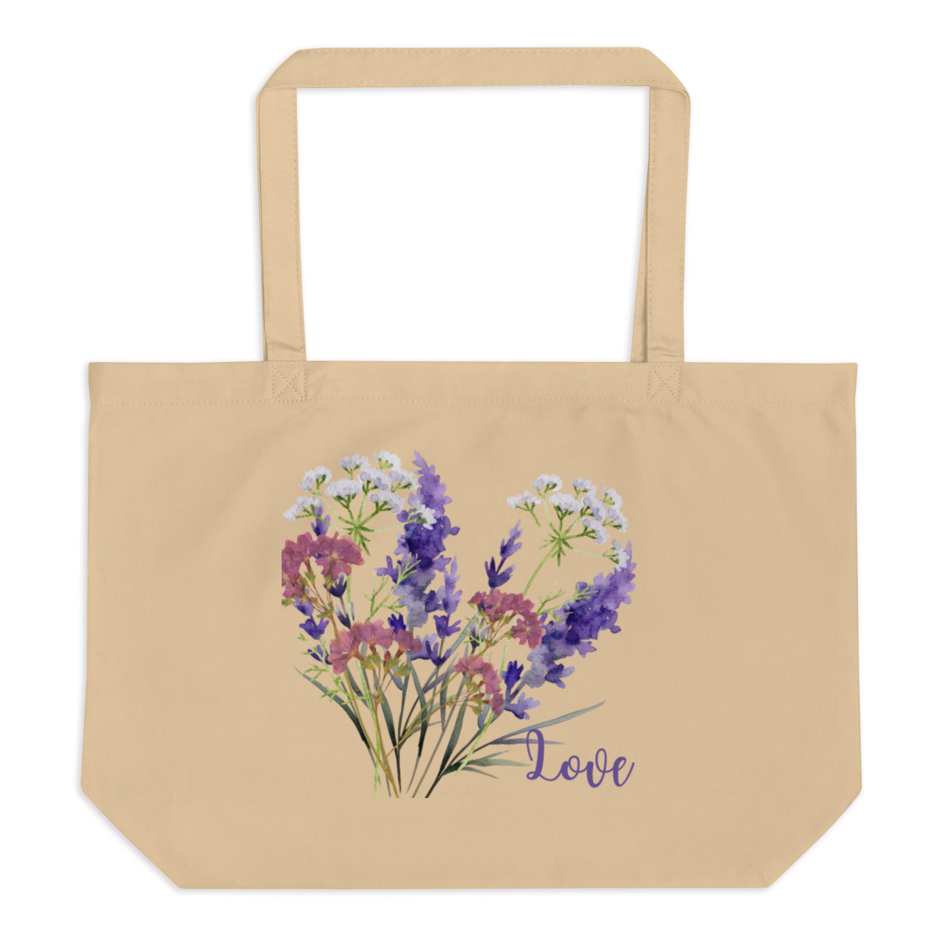 Dreamboutiqueit tote bag floreale in cotone organico
